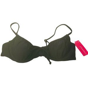 Xhilaration Women's Size Medium 4-6 Removable Pads Underwire Bikini Swim Top New